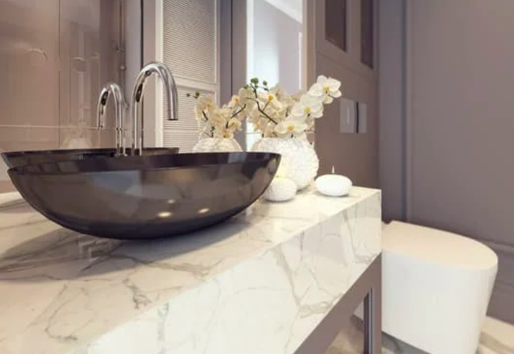 this image shows san ramon bathroom countertops